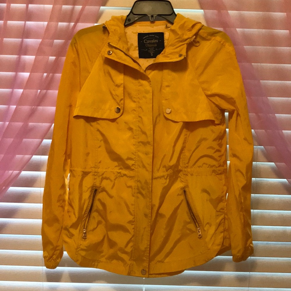 NWOT!! Yellow Windbreaker